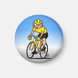 Cyklist - cykla magnet