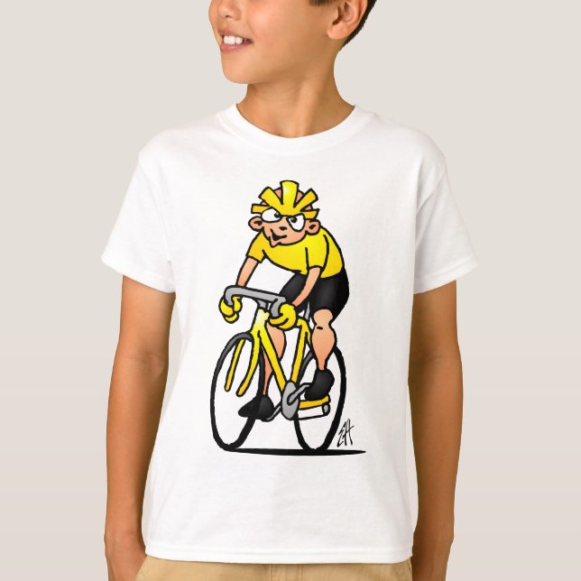 Cyklist - cykla t-shirt (Framsida)