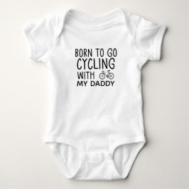 Cyklist - Född att cykla med min pappa T Shirt