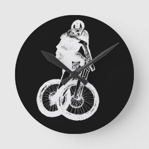 CYKLIST för bergbiker MTB BMX Rund Klocka