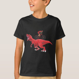 Cyklist för bergsbiking Trex-biologi T Shirt