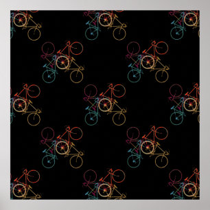 cyklist för cykliska cyklister poster
