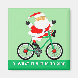 Cyklist julstrumpa fyllnadsartiklar magnet