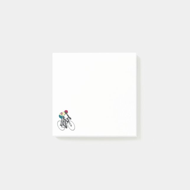 Cyklist nr 1 post-it block (Framsida)