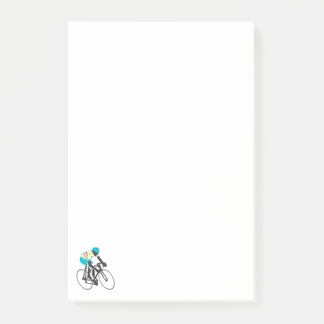 Cyklist nr 1 post-it block (Framsida)