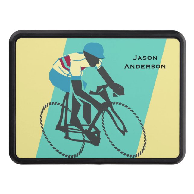 Cyklist nr 3 dragkroksskydd (Framsidan)