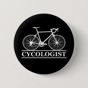 cyklist Roligt cykling för cyklister och cyklister Knapp