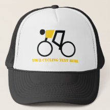 Cyklist som rider hans cykelanpassningsbar