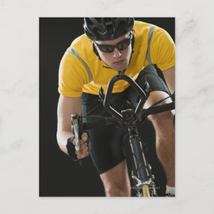 Cyklist Vykort