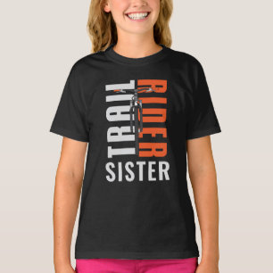 Cyklista Anpassningsbar för Syster-familj för spår T Shirt