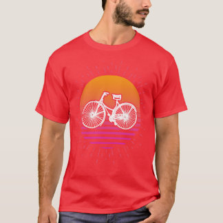 Cyklista för återcirkulering av vintage t shirt