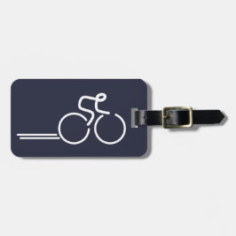 Cyklister cyklister cyklister som cyklar grafik ad bagagebricka