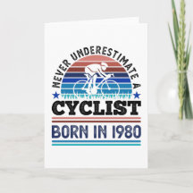 Cyklister födda 1980, 40:e födelsedagsgåvor, cykel