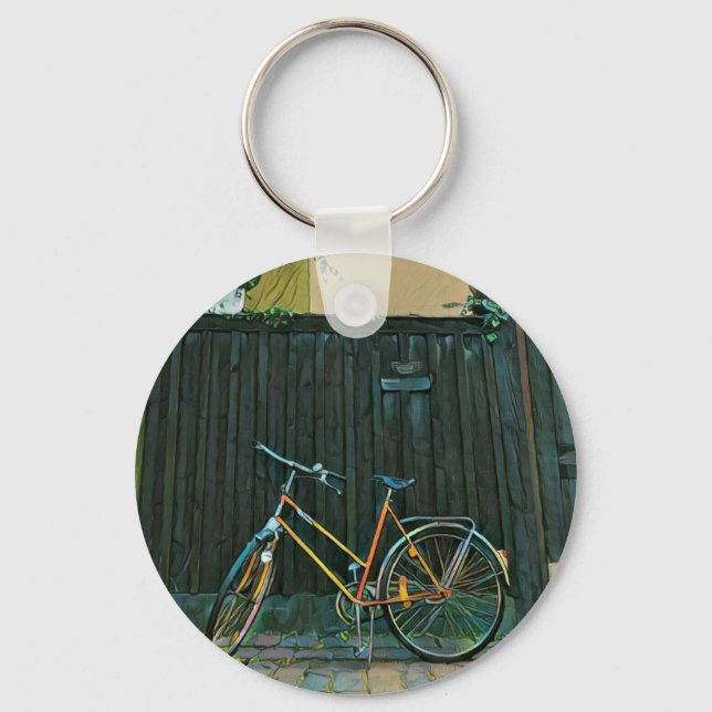 Cyklister ger idéer nyckelring (Framsida)