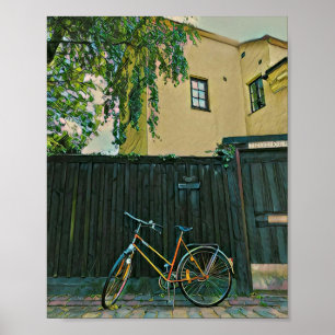 Cyklister ger idéer poster