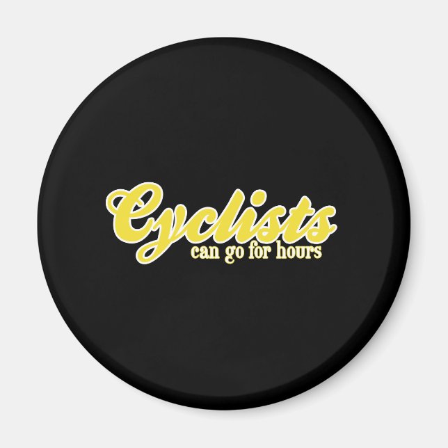 Cyklister kan gå i timmar magnet (Framsidan)