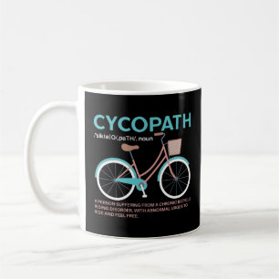 Cyklister med cycopath-funktion kaffemugg