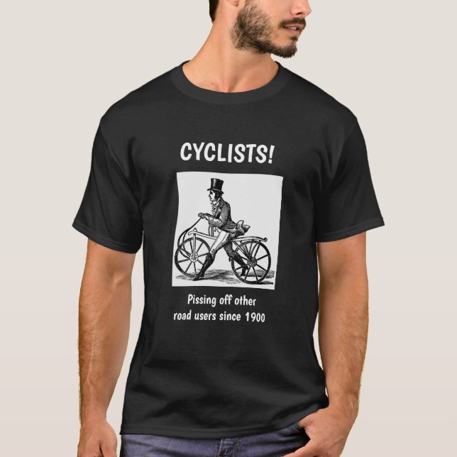 Cyklister T-Shirt (Framsida)