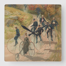 Cyklister ~ Vägglås i kvadrat