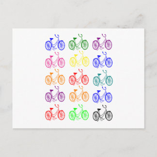 Cyklisterpresenter, Vintage 1950 Cycle Design Vykort