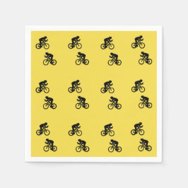 Cyklisterservietter, blöjor pappersservett