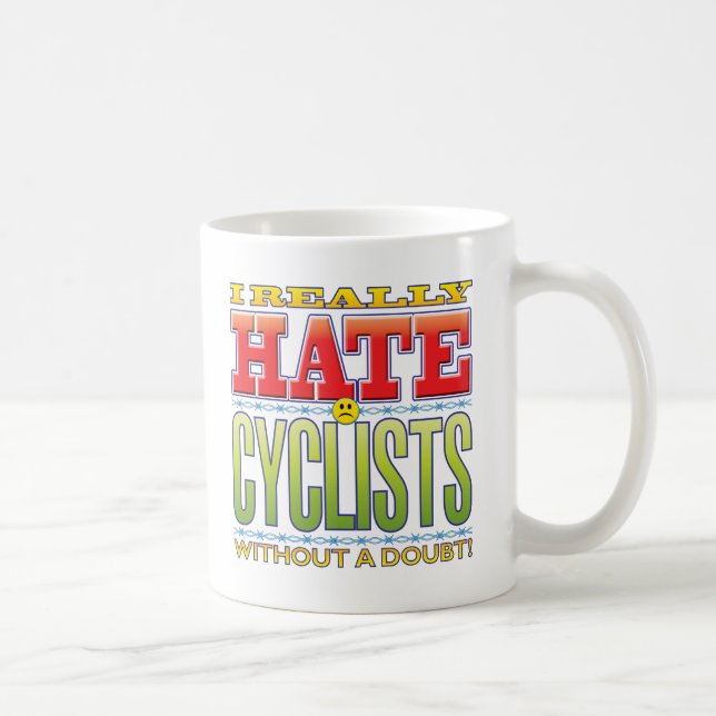 Cyklisthatansikte Kaffemugg (Höger)