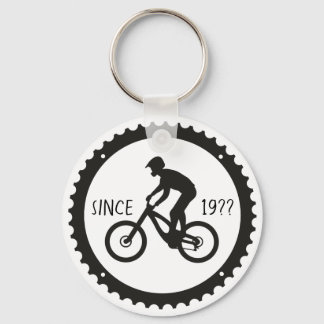 Cyklistlogotyp Nyckelring