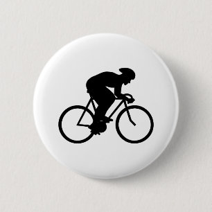 CyklistSilhouette. Knapp