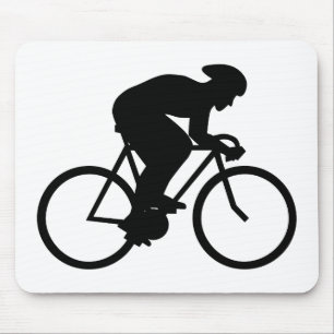 CyklistSilhouette. Musmatta