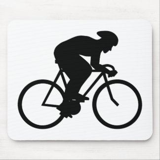CyklistSilhouette. Musmatta