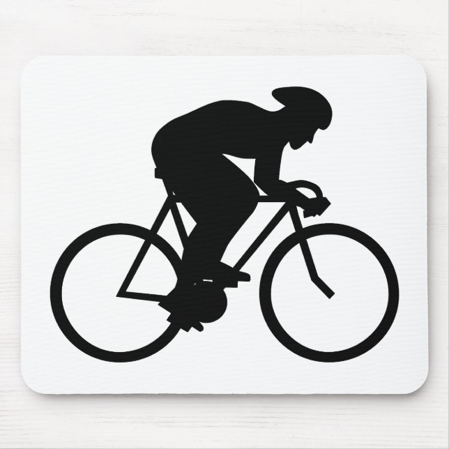 CyklistSilhouette. Musmatta (Framsidan)