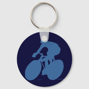 CyklistSilhouettenyckelring Nyckelring