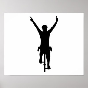 Cyklistvinnare Poster