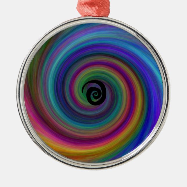 Cyklon Julgransprydnad Metall (Framsidan)