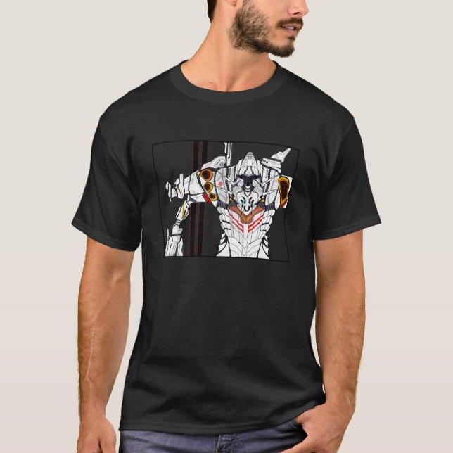 Cyklon Mecha Robot T Shirt (Framsida)
