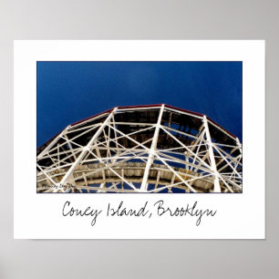 Cyklon Rollercoaster Poster