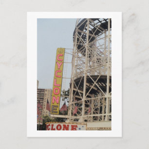 Cyklonens vykort (Coney Is., NY)