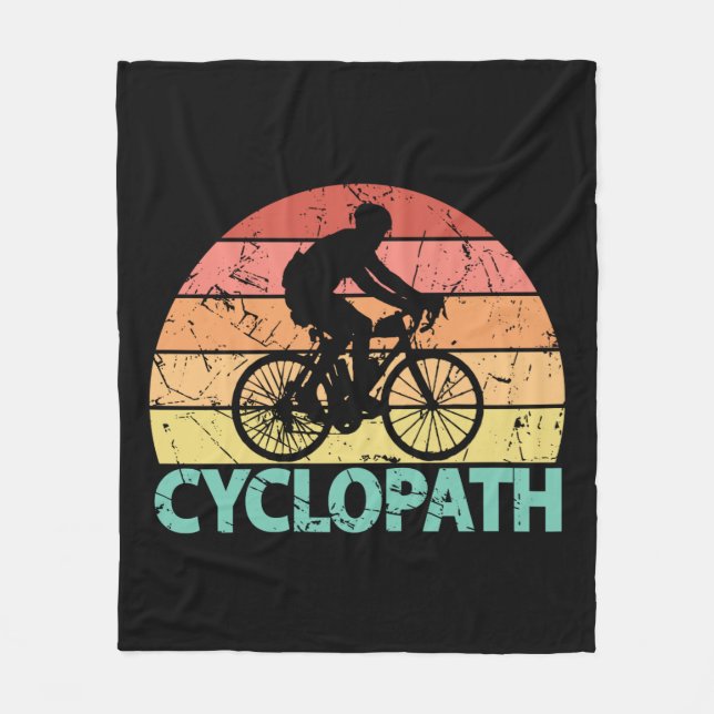 Cyklopath Funny Cycling Fleecefilt (Framsidan)