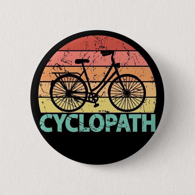 Cyklopath Funny Cycling Knapp (Framsida)