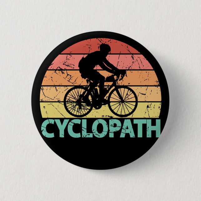 Cyklopath Funny Cycling Knapp (Framsida)