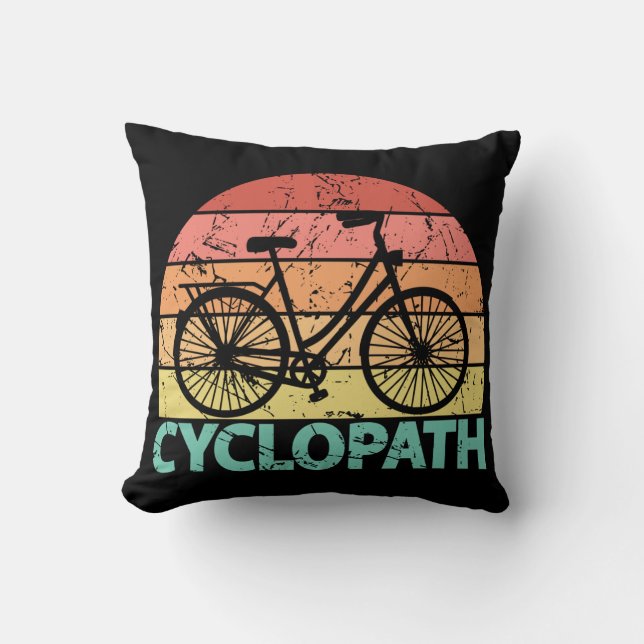 Cyklopath Funny Cycling Kudde (Framsida)