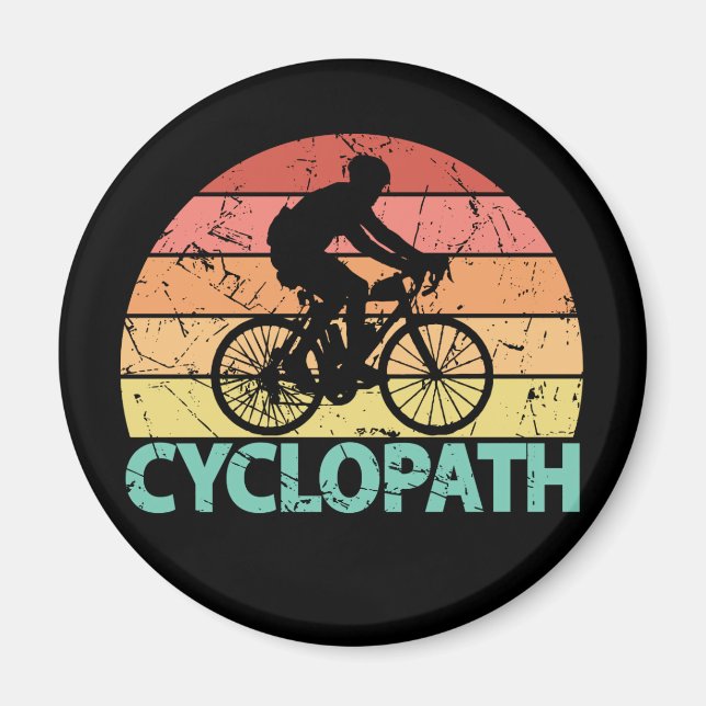 Cyklopath Funny Cycling Magnet (Framsidan)