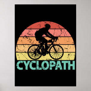 Cyklopath Funny Cycling Poster