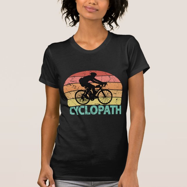 Cyklopath Funny Cycling T Shirt (Framsida)