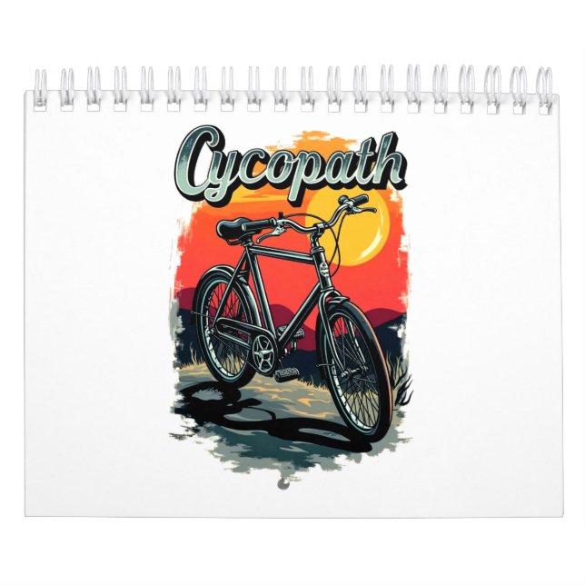 Cykobana: Solnedtryckt slagskorgsdesign Kalender (Omslag)
