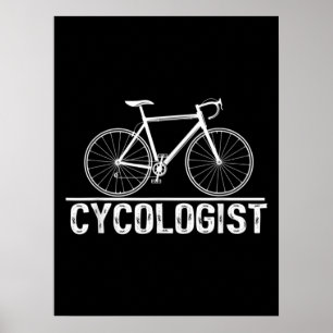 Cykolog Bike Cycling Cyclist Cyclist Cycolog Cycol Poster
