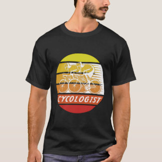 Cykolog Bike Retro Gift for Cycling Bicycle Com T Shirt
