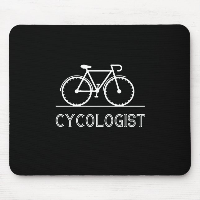 Cykolog Cycle Älskare Gift Cycling Mountain Gift Musmatta (Framsidan)