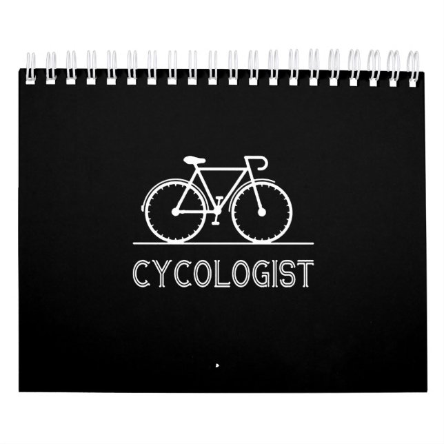 Cykolog Cycle Älskare Gift Cykling Mountain Gift Kalender (Omslag)