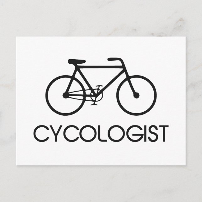 Cykolog Cycling Cycle Vykort (Framsida)